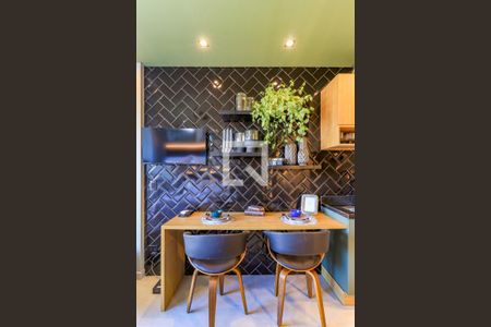 Studio à venda com 25m², 1 quarto e sem vagaSala/Quarto