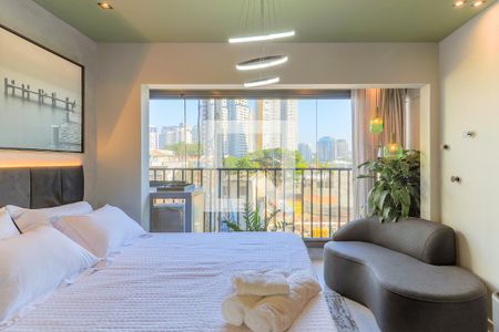 Studio à venda com 25m², 1 quarto e sem vagaSala/Quarto