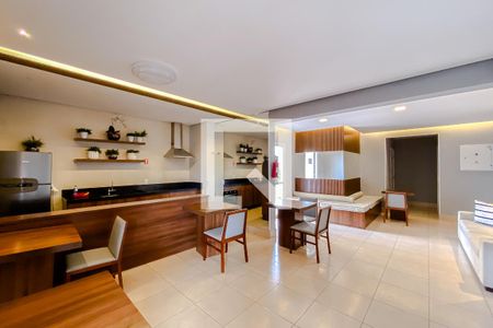 Apartamento à venda com 34m², 1 quarto e sem vagaÁrea comum - Salão de festas