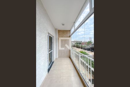 Varanda da Sala de apartamento à venda com 1 quarto, 34m² em Mooca, São Paulo