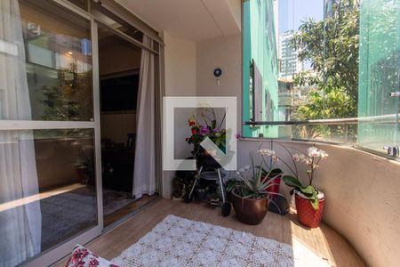 Varanda Sala de apartamento à venda com 4 quartos, 120m² em Buritis, Belo Horizonte