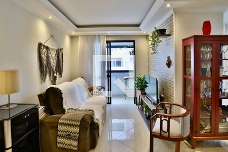 Sala de apartamento à venda com 2 quartos, 56m² em Vila Bertioga, São Paulo