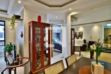 Sala de Jantar de apartamento à venda com 2 quartos, 56m² em Vila Bertioga, São Paulo