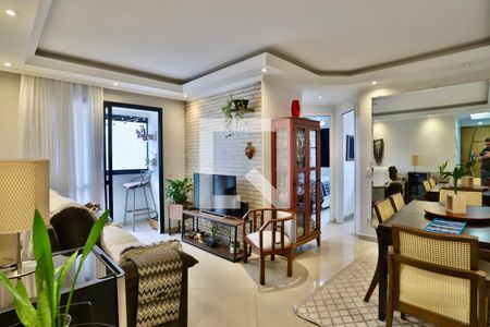 Sala de apartamento à venda com 2 quartos, 56m² em Vila Bertioga, São Paulo