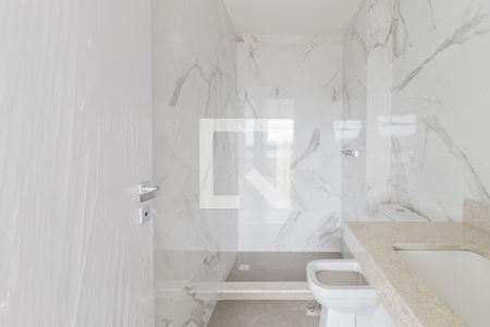 Banheiro de kitnet/studio à venda com 1 quarto, 29m² em Petrópolis, Porto Alegre