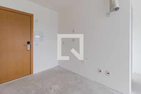 Cozinha de kitnet/studio à venda com 1 quarto, 29m² em Petrópolis, Porto Alegre