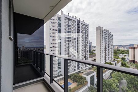 Sacada de casa de condomínio à venda com 1 quarto, 40m² em Petrópolis, Porto Alegre