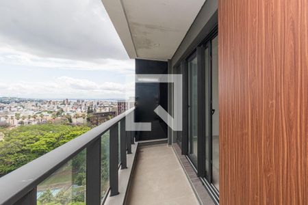 Studio à venda com 32m², 1 quarto e sem vagaVaranda