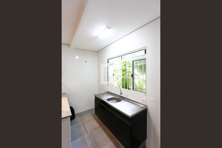 cozinha ameracana de casa para alugar com 1 quarto, 47m² em Vila Nova das Belezas, São Paulo