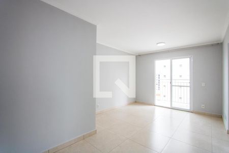 Sala de apartamento à venda com 2 quartos, 60m² em Vila Alzira, Santo André