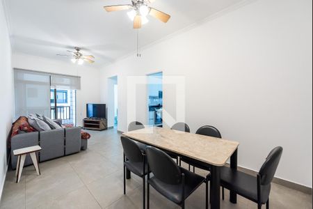 Sala de apartamento para alugar com 1 quarto, 56m² em Pompéia, Santos