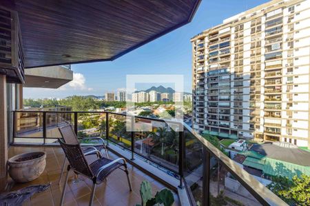 Varanda de apartamento à venda com 1 quarto, 55m² em Barra da Tijuca, Rio de Janeiro