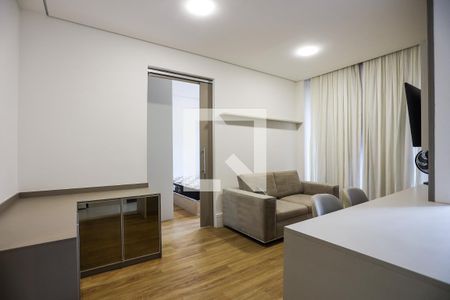 Sala  de apartamento para alugar com 1 quarto, 38m² em Granja Viana, Cotia