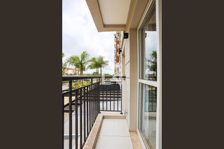Sala - varanda de apartamento para alugar com 1 quarto, 38m² em Granja Viana, Cotia