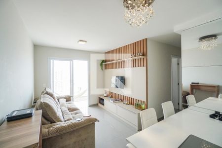 Sala de apartamento à venda com 3 quartos, 74m² em Chácara Santo Antônio (zona Leste), São Paulo