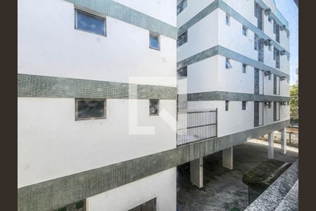 Sala vista de apartamento para alugar com 2 quartos, 88m² em Loteamento João Batista Julião, Guarujá
