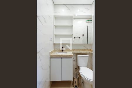 Banheiro de kitnet/studio à venda com 1 quarto, 26m² em Santana, São Paulo