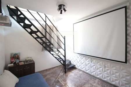 Sala de casa de condomínio para alugar com 3 quartos, 119m² em Santa Monica, Belo Horizonte