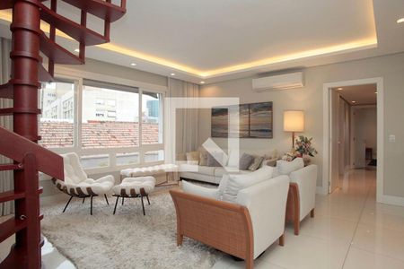 Sala de Estar 1 de apartamento para alugar com 3 quartos, 235m² em Auxiliadora, Porto Alegre
