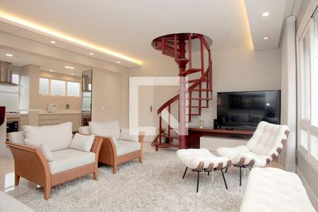 Sala de Estar 1 de apartamento para alugar com 3 quartos, 235m² em Auxiliadora, Porto Alegre