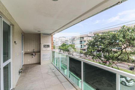 Varanda de apartamento à venda com 3 quartos, 103m² em Recreio dos Bandeirantes, Rio de Janeiro