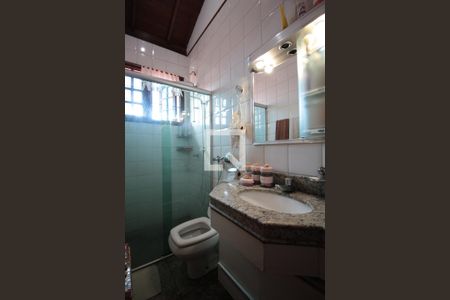 Banheiro da Suite de casa à venda com 4 quartos, 250m² em Vila Paquetá, Belo Horizonte
