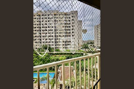 Varanda da Sala de apartamento para alugar com 3 quartos, 59m² em Del Castilho, Rio de Janeiro