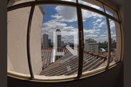 VISTA DA SALA de apartamento para alugar com 1 quarto, 60m² em Perdizes, São Paulo