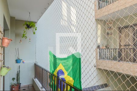 Sacada de apartamento à venda com 3 quartos, 111m² em Vila Euclides, São Bernardo do Campo