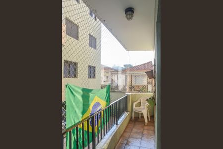 Sacada de apartamento à venda com 3 quartos, 111m² em Vila Euclides, São Bernardo do Campo