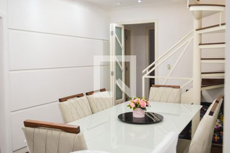 Sala de Jantar de apartamento à venda com 3 quartos, 140m² em Barcelona, São Caetano do Sul