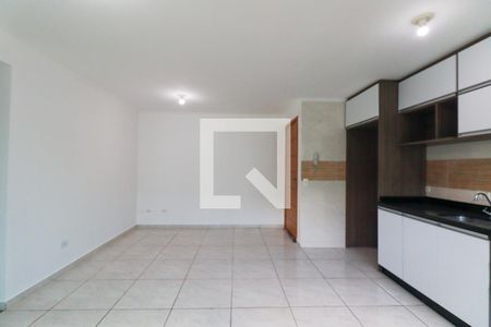 Sala/Cozinha/Área de Serviço de apartamento para alugar com 3 quartos, 73m² em Pedro Moro, São José dos Pinhais