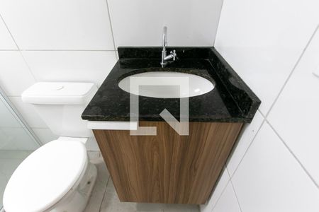 Apartamento para alugar com 30m², 1 quarto e sem vaga Apartamento para alugar com 30m², 1 quarto e sem vagaDetalhe banheiro