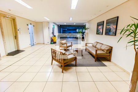 Apartamento para alugar com 57m², 2 quartos e 2 vagas Apartamento para alugar com 57m², 2 quartos e 2 vagasHall social