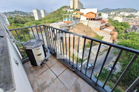 Varanda da Sala de apartamento à venda com 1 quarto, 42m² em Fonseca, Niterói