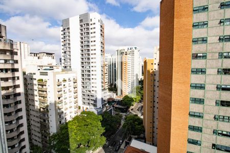 Suite, vista  de apartamento à venda com 1 quarto, 56m² em Moema, São Paulo