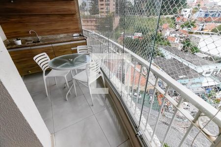 Varanda da Sala de apartamento para alugar com 2 quartos, 85m² em Real Parque, São Paulo
