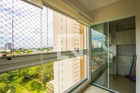 Varanda da sala de apartamento para alugar com 3 quartos, 60m² em Vila Eldizia, Santo André