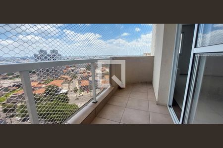 Varanda Sala de apartamento para alugar com 3 quartos, 97m² em Campestre, Santo André