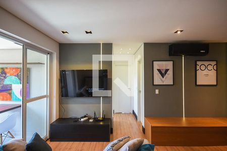 Sala de apartamento à venda com 2 quartos, 59m² em Vila Andrade, São Paulo