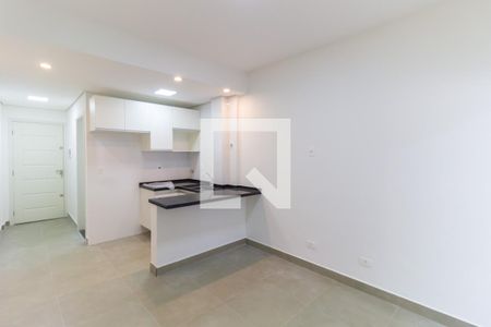 Sala - Cozinha  de apartamento para alugar com 1 quarto, 47m² em Liberdade, São Paulo