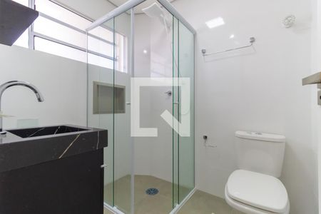 Banheiro  de apartamento para alugar com 1 quarto, 47m² em Liberdade, São Paulo