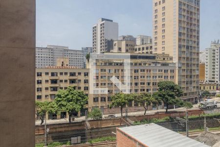 Vista do Quarto de apartamento à venda com 1 quarto, 36m² em Luz, São Paulo