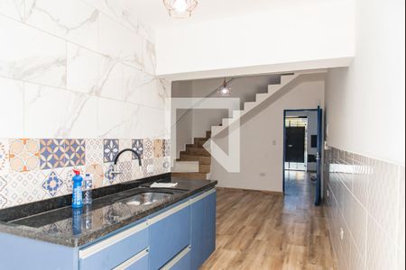 Sala/cozinha de casa para alugar com 2 quartos, 110m² em Ipiranga, São Paulo