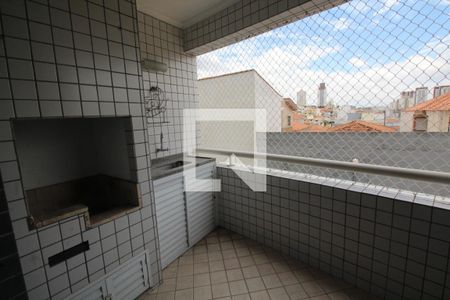 Varanda gourmet de apartamento à venda com 3 quartos, 83m² em Vila Isolina Mazzei, São Paulo