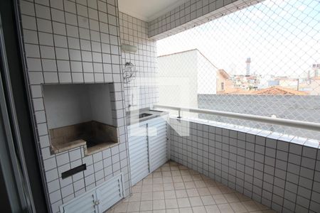 Varanda gourmet de apartamento à venda com 3 quartos, 83m² em Vila Isolina Mazzei, São Paulo