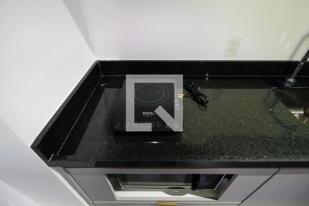Studio à venda com 43m², 1 quarto e 1 vaga Studio à venda com 43m², 1 quarto e 1 vagaCozinha - Cooktop