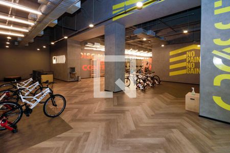 Studio à venda com 43m², 1 quarto e 1 vaga Studio à venda com 43m², 1 quarto e 1 vagaÁrea comum - Academia