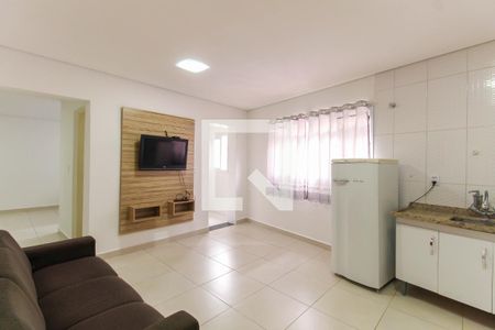 Sala/Cozinha de apartamento para alugar com 1 quarto, 45m² em Parque da Mooca, São Paulo