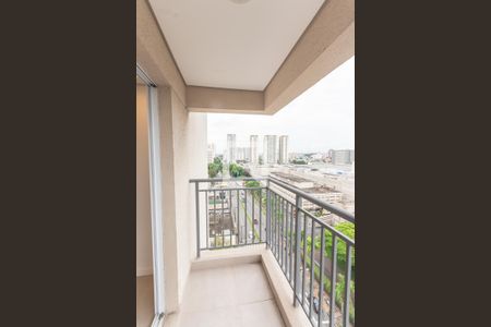 Varanda  de apartamento para alugar com 2 quartos, 55m² em Jardim, Santo André